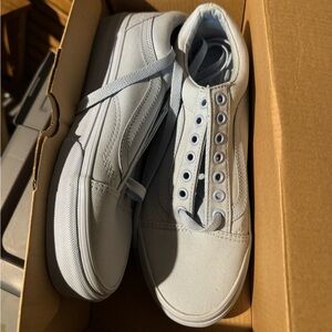 Light Blue Canvas Sneakers